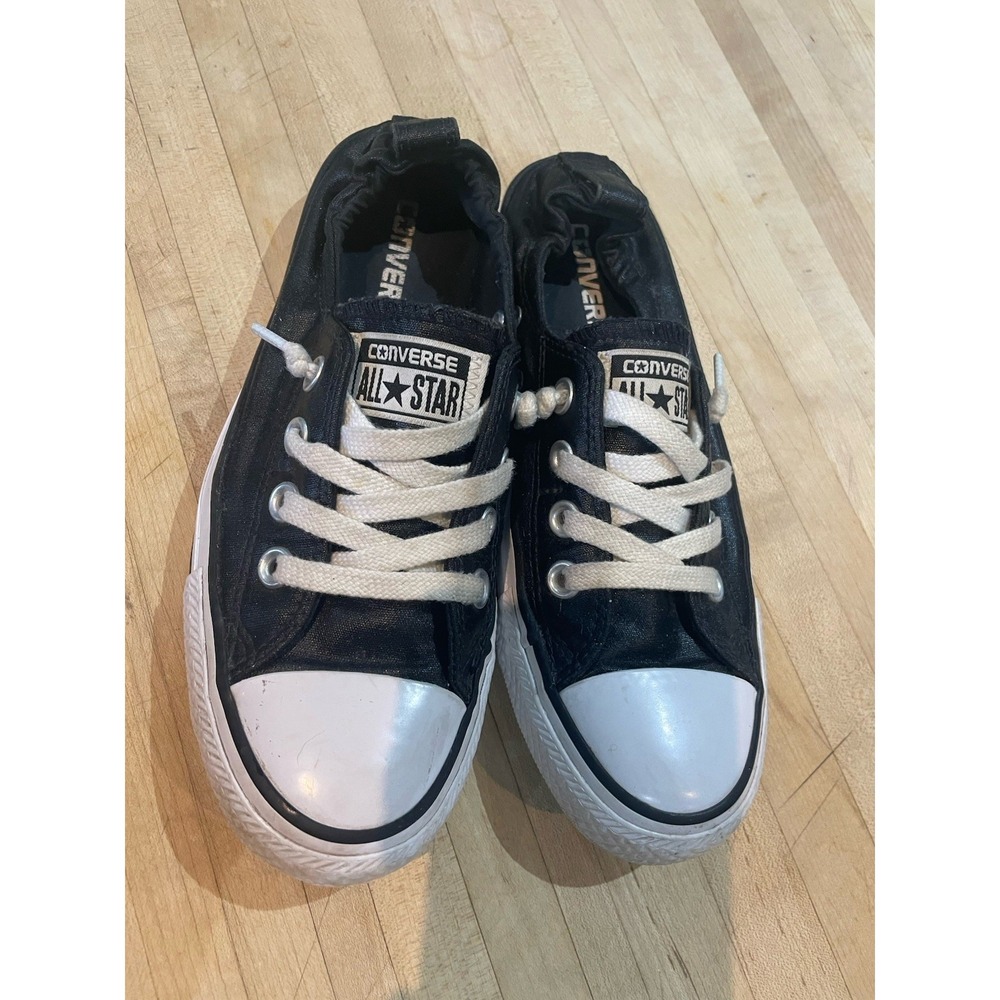 Converse Chuck Taylor Black All Star Shoreline Slip On Women's 6 Stretch Comfort